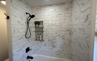 renovating bathroom