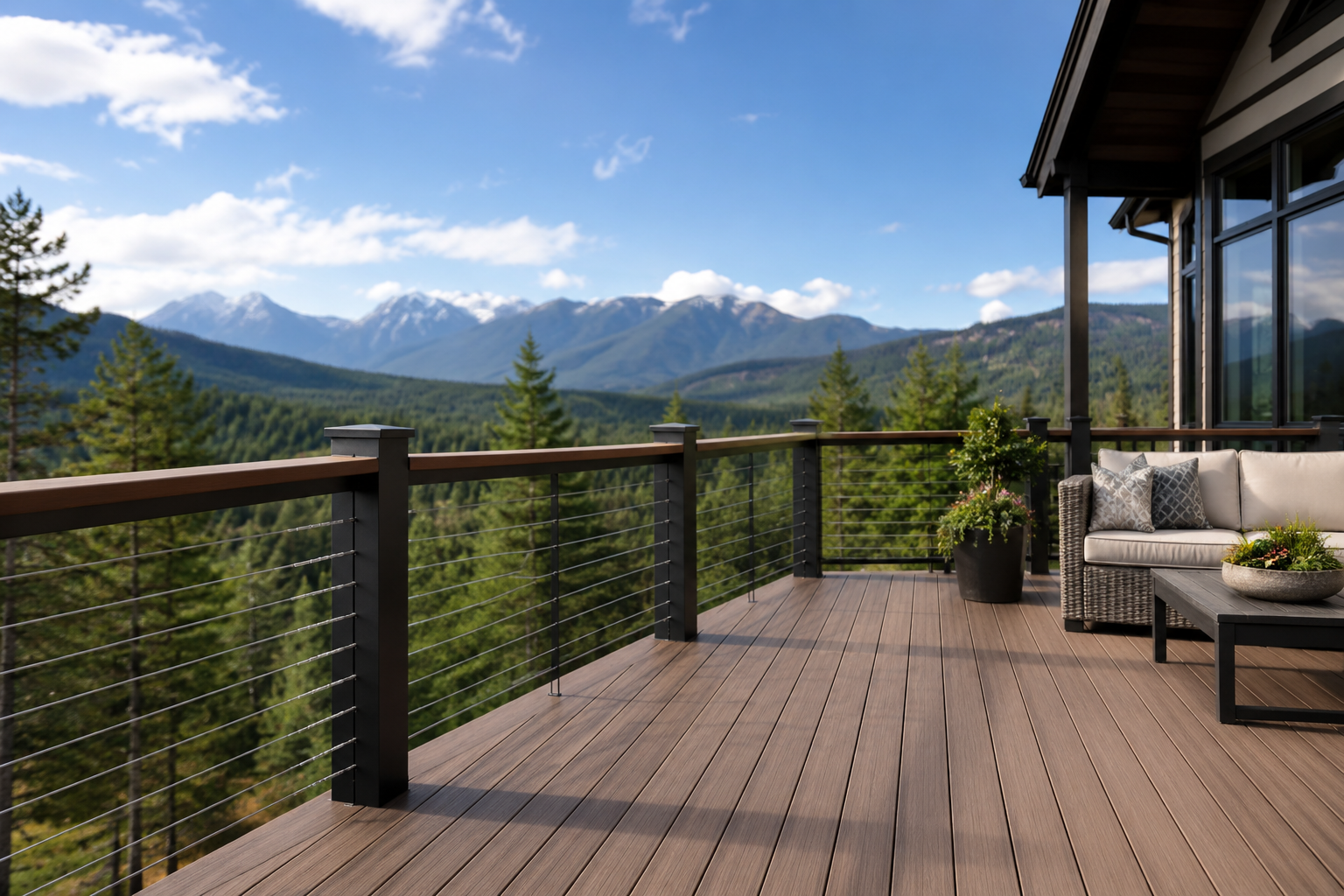 deck railing options Colorado